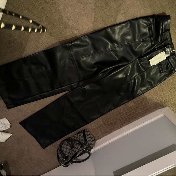 Beautiful pleather pants - Picture 2 of 7